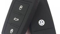 Husa Silicon Cheie Volkswagen Negru SIL 325