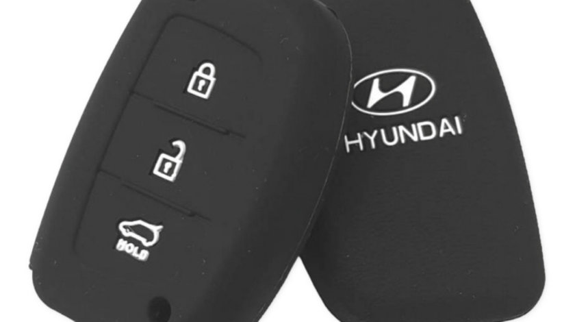 Husa Silicon Hyundai 3 But Cu Emblema SIL 315