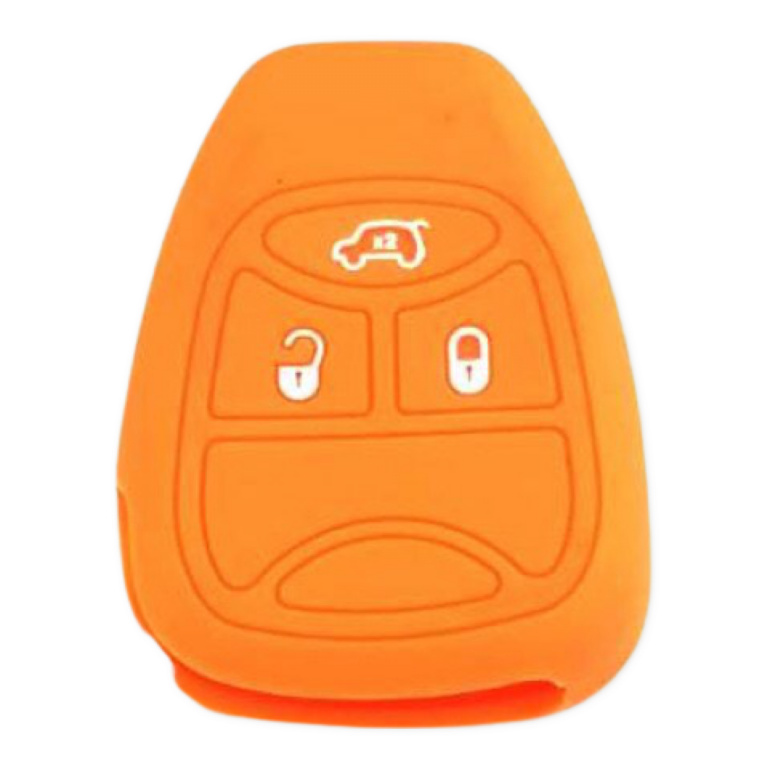 Husa Silicon Jeep 3 Butoane Cu Emblema SIL 086