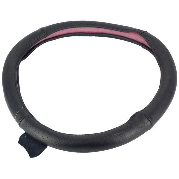 Husa Volan A123 Din Piele Cu Gaurele Marime M Culoare Negru 160721-12