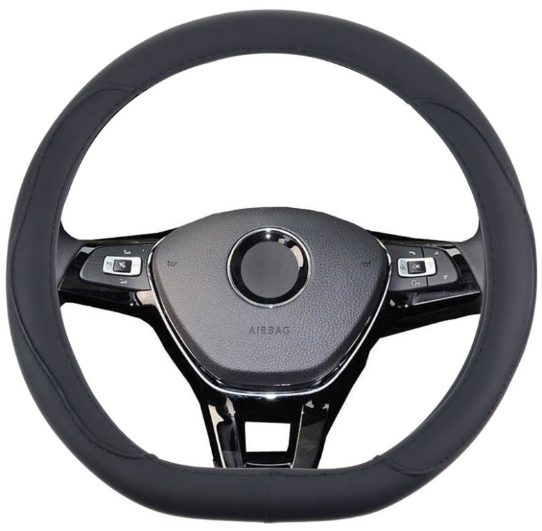 Husa Volan Amio Sport Tip D Marimea M 37-39cm Negru SWC-22-M 02304