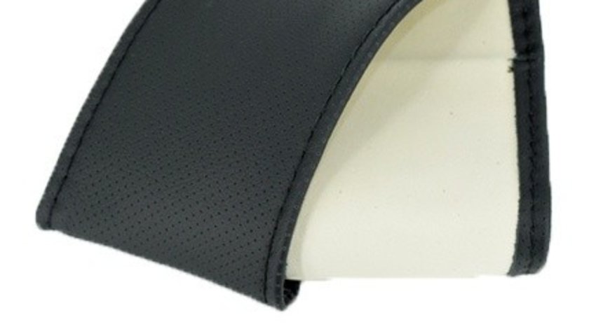 Husa Volan Imitatie Piele K95LUX Extra Lata 12.5CM Marimea XXL Cu Ac Si Ata Culoare Negru 231120-1