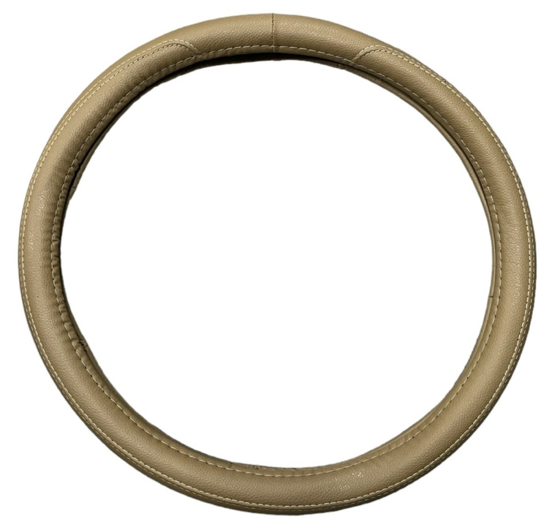 Husa Volan Imitatie Piele Marimea M 37-39cm Culoare Bej 131123-9