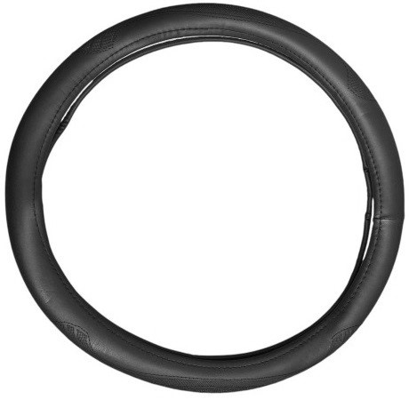 Husa Volan Imitatie Piele Negru Marimea M 37-39cm CST05 150924-3