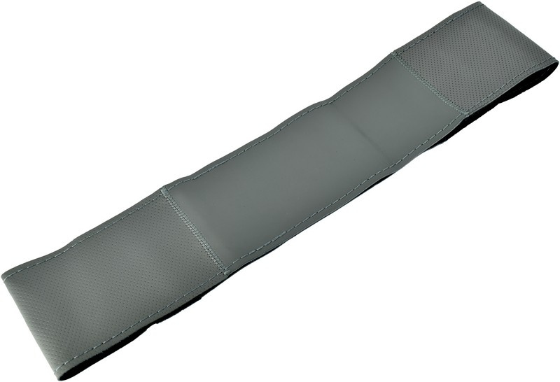 Husa Volan Piele Cu Gaurele 4C388 Marimea M Gri 150621-8
