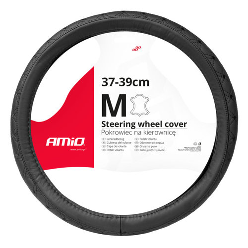 Husa Volan Piele Naturala Amio SWC-51-M (37-39cm) 03561