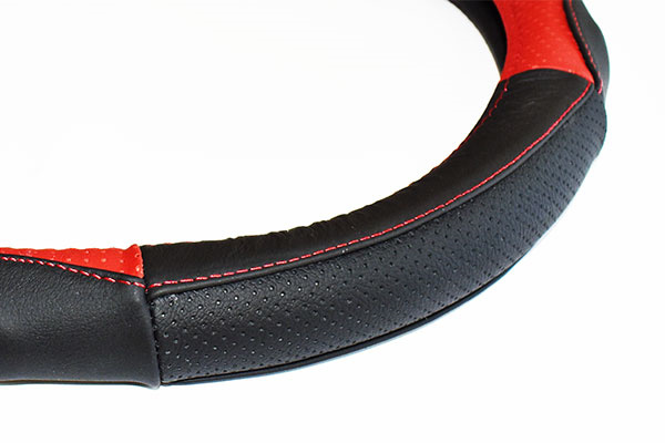 HUSA VOLAN PIELE NATURALA SPORT NEGRU - ROSU 37-39 CM 7982 UMBRELLA