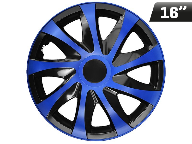 Huse Roți Draco Cs Albastru - Negru 16&quot;, 4 Buc Carmotion KC63160