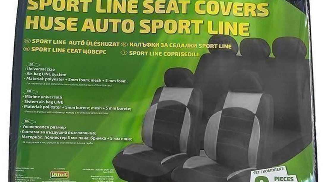 Huse Scaune Auto Ro Group Sport Line 9 Bucati IN3023