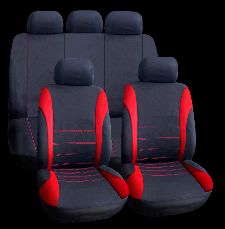 Huse universale pentru scaune auto - roșii - CARGUARD HSA007