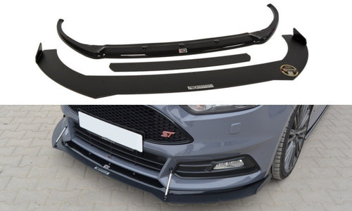 Hybrid Prelungire Bara Fata Splitere Lip V.2 Ford Focus ST Mk3 FL FO-FO-3F-ST-CNC-FD2+CUPRAA