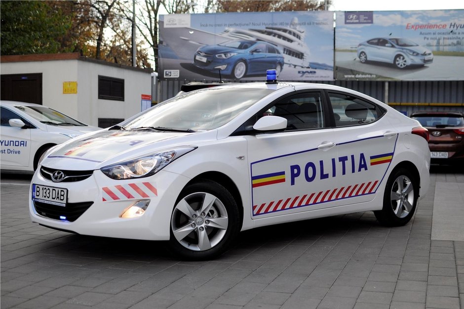 Hyundai Elantra va patrula impreuna cu Politia Ilfov