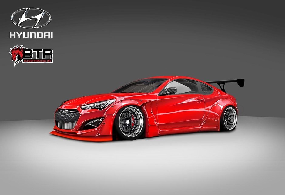 Hyundai Genesis Coupe by BTR