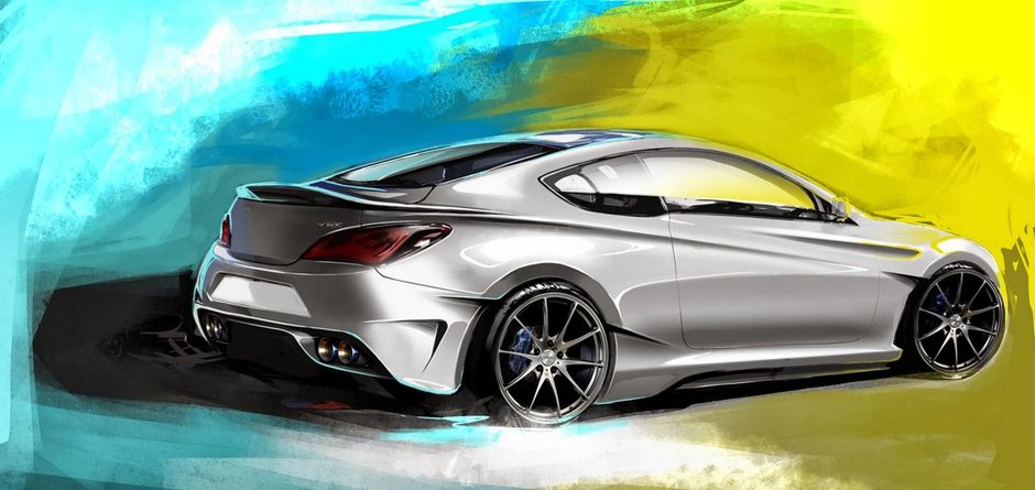 Hyundai Genesis Coupe Legato by ARK Performance