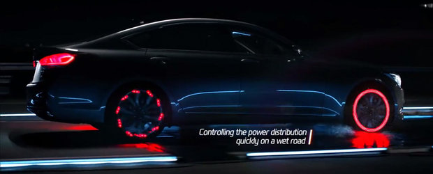 Hyundai Genesis ne arata cum functioneaza sistemul sau inteligent de tractiune integrala