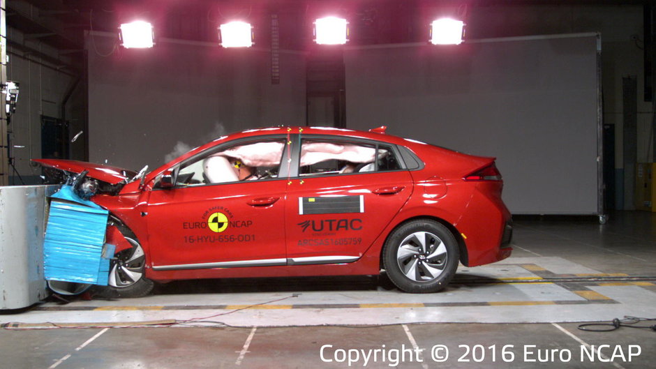 Hyundai Ioniq la Euro NCAP