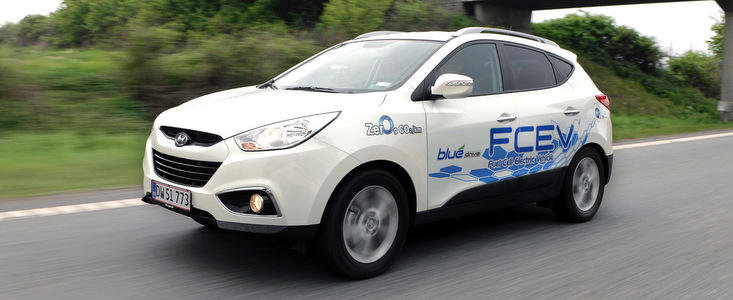 Hyundai ix35 FCEV a obtinut locul patru la Zero Rally 2012