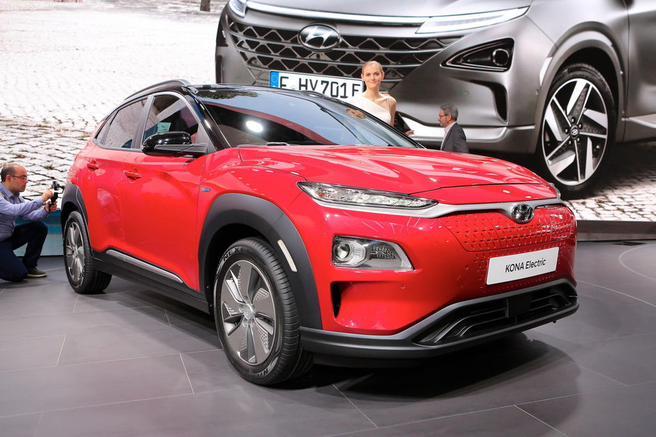 Hyundai Kona Electric - Poze de la Geneva