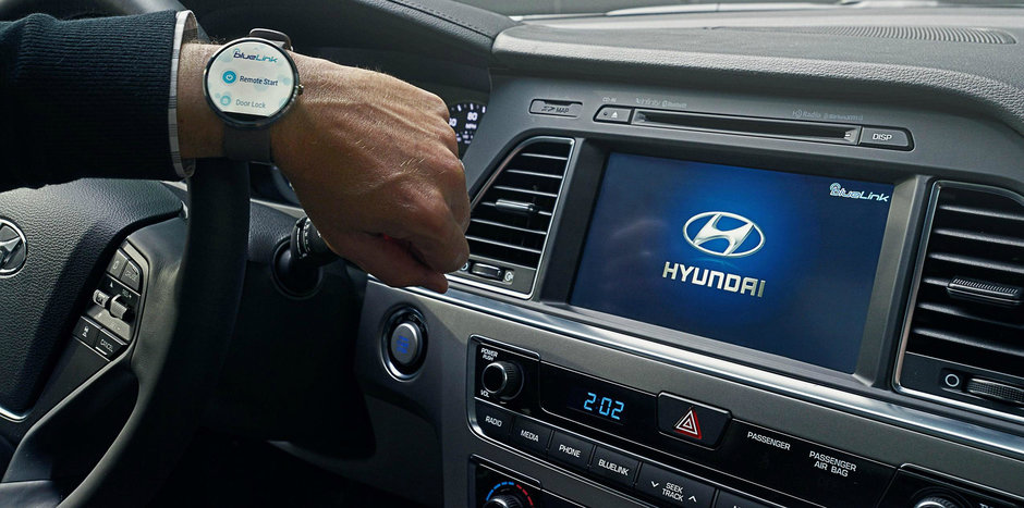 Hyundai porneste masina de la distanta prin comenzi vocale adresate... ceasului Hyundai porneste masina de la distanta prin comenzi vocale adresate... ceasului