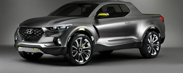 Hyundai Santa Cruz Crossover Truck, un concept care arata al naibii de bine