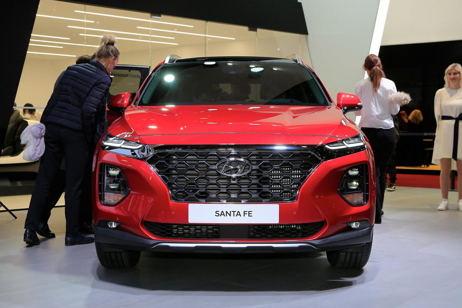 Hyundai Santa Fe - Poze de la Geneva