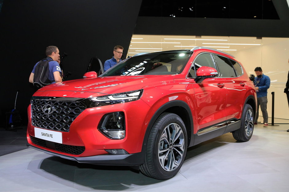 Hyundai Santa Fe - Poze de la Geneva