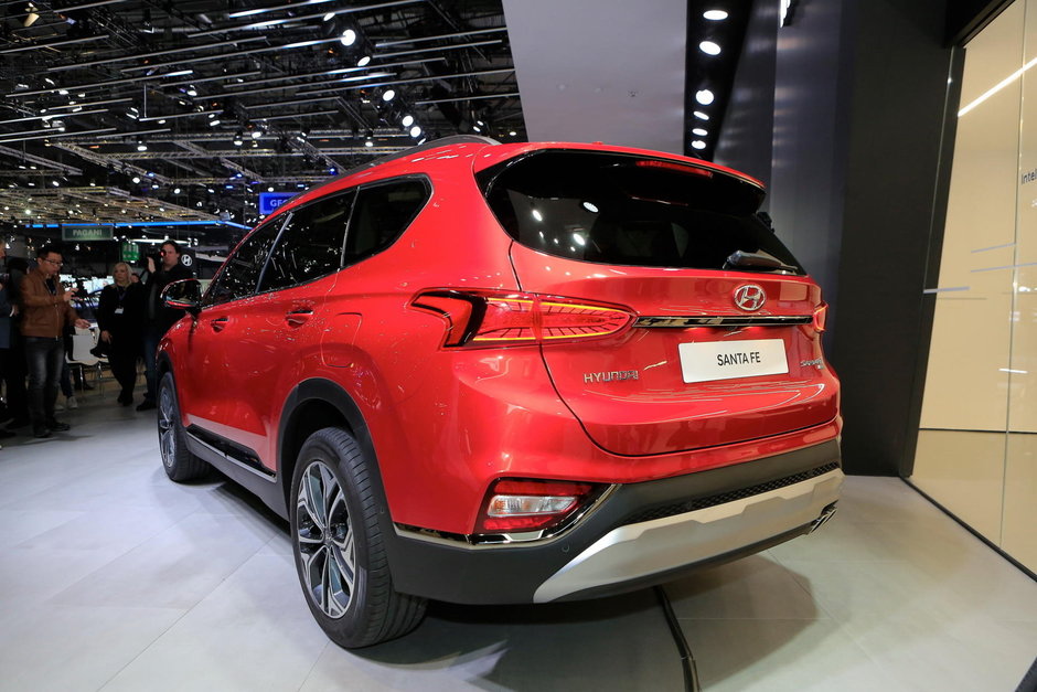 Hyundai Santa Fe - Poze de la Geneva