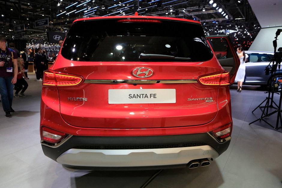 Hyundai Santa Fe - Poze de la Geneva