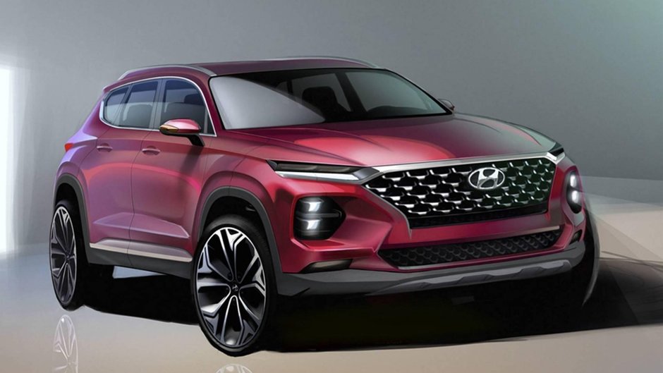 Hyundai Santa Fe - Schite oficiale