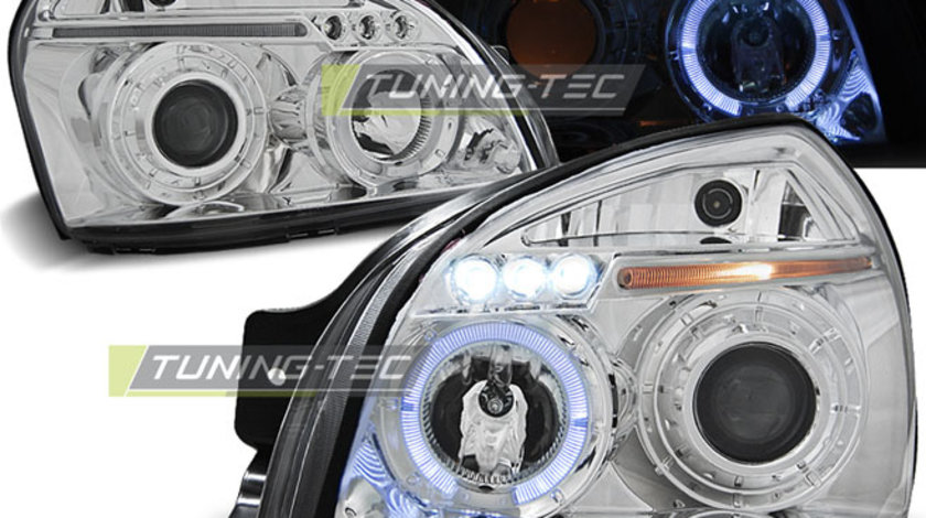 HYUNDAI TUCSON 07.04-10 ANGEL EYES Crom look