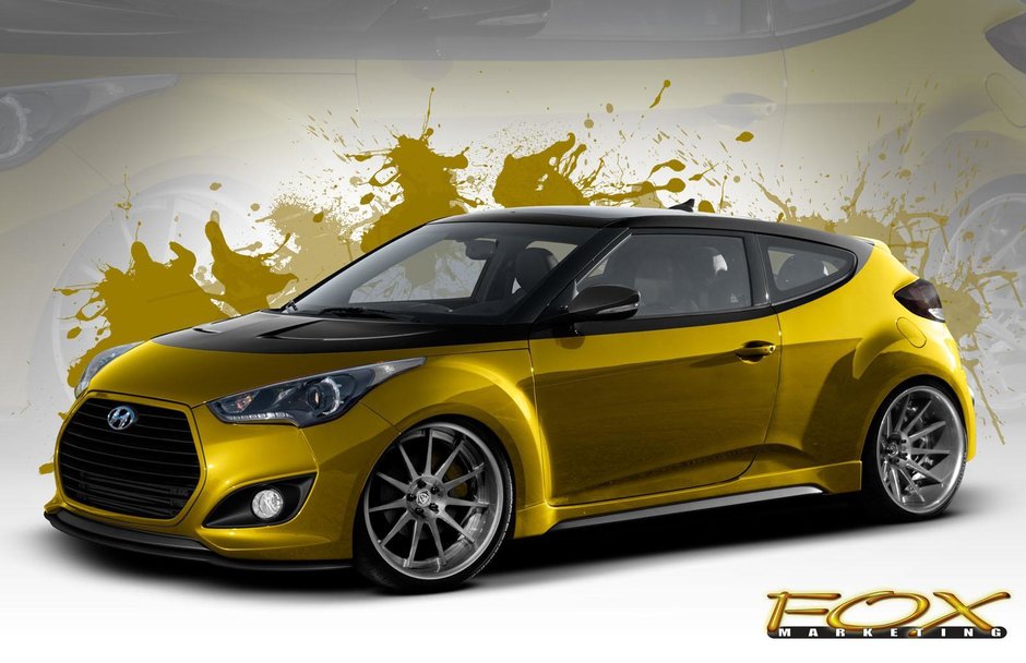 Hyundai Veloster Turbo by Fox Marketing