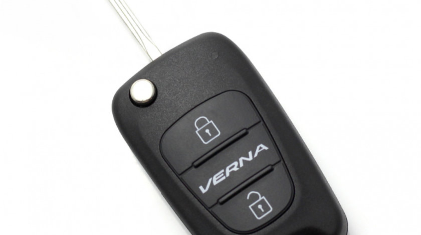 Hyundai Verna - Carcasa cheie tip briceag, 2 butoane CC141