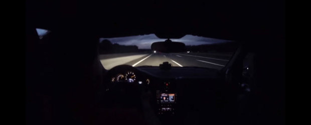 I-a stat inima in loc pentru o secunda. Tipul asta a facut pana de cauciuc in timp ce rula cu peste 320 de km/h cu un Porsche 997 GT2