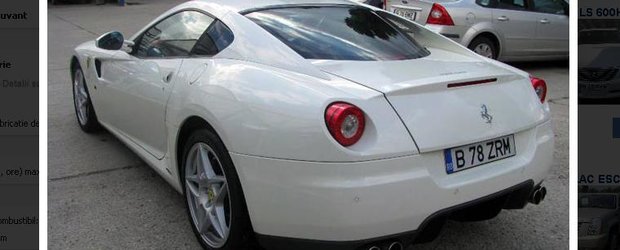 I-au luat masina Ferrari 599 GTB pentru ca nu mai avea bani de rate