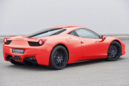 I can speak Italian: Hamann incalta noul Ferrari 458 Italia