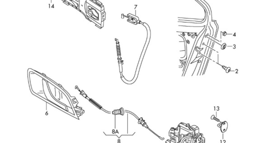 Iala usa spate 3C4839015AVw Passat B6 2.0 TDI 2006 BKP OEM 3C4839015A