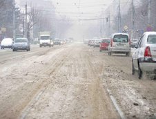 Iarna trafic bucuresti