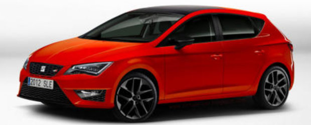 Iata cum ar putea arata noul Seat Leon Cupra!