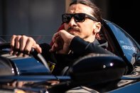 Ibrahimovic la volanul Ferrari-ului SP2