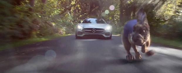 Iepurele, testoasa si AMG-ul GT: Fabula Mercedes pentru Super Bowl 2015