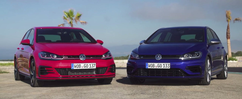 Ii vei da dealerului sau vreunui tuner? Testul care ne arata daca merita diferenta de bani dintre Golf R si GTI