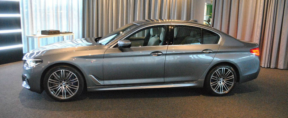 Il poti confunda foarte usor cu un Seria 7. Primele IMAGINI REALE cu noul BMW Seria 5 G30 Il poti confunda foarte usor cu un Seria 7. Primele IMAGINI REALE cu noul BMW Seria 5 G30