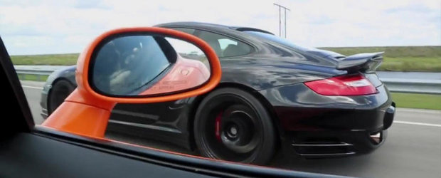 Ilegale intre un Viper TA si un 911 Turbo, ambele complet modificate