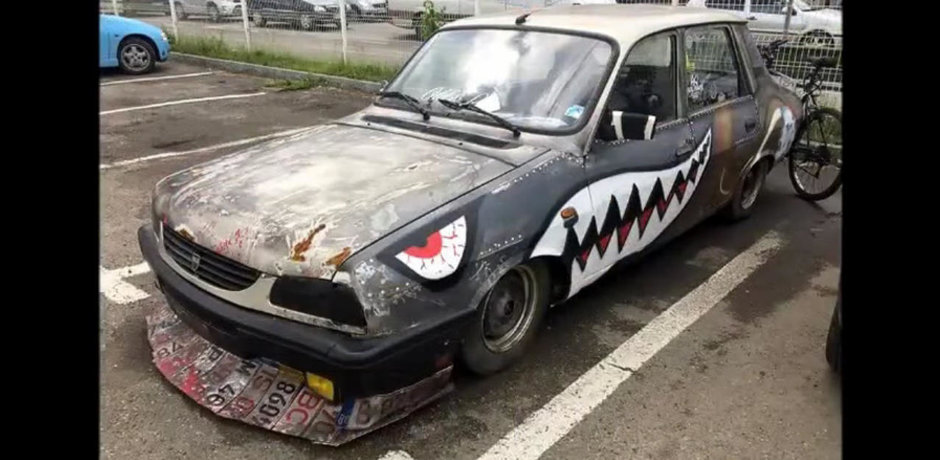 Iliescu Rat-Rod: cea mai tunata Dacie 1310 din Romania ne duce cu gandul la MAD MAX