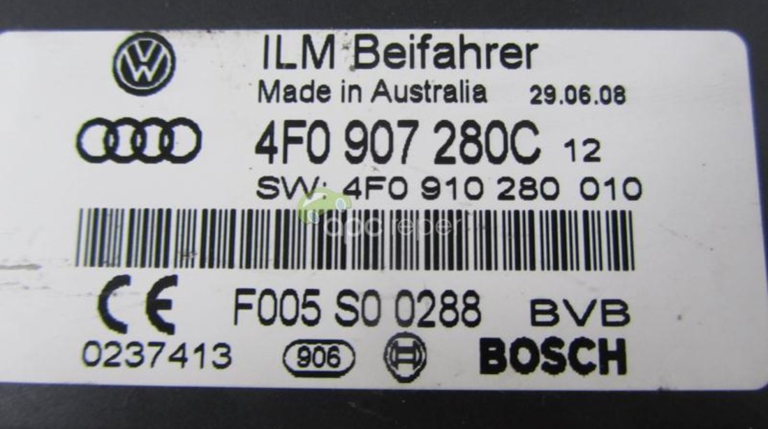 Ilm calculator lumini Original cod 4F0907280C