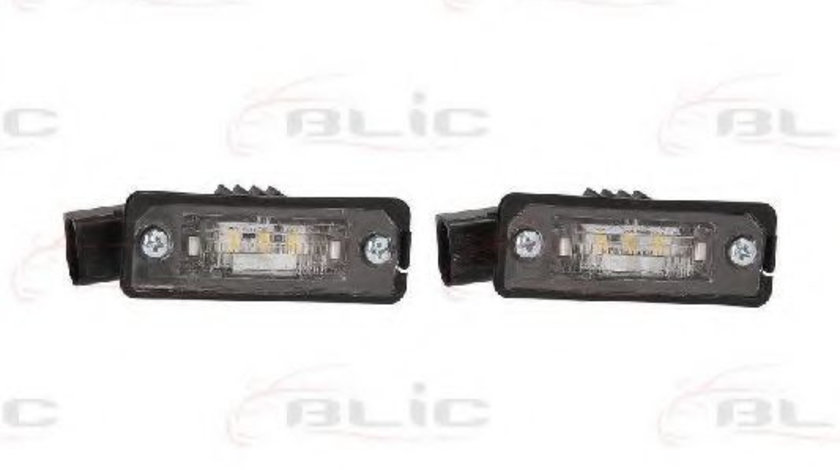 Iluminare numar de circulatie SEAT EXEO (3R2) (2008 - 2016) BLIC 5402-053-22-910 piesa NOUA