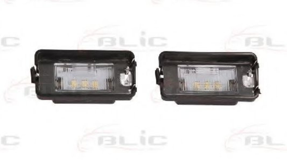 Iluminare numar de circulatie SEAT IBIZA IV (6L1) (2002 - 2009) BLIC 5402-046-21-910 piesa NOUA