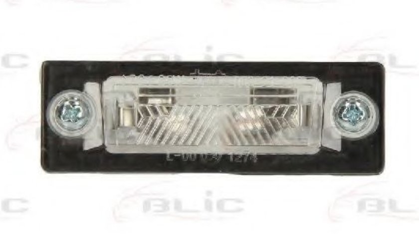 Iluminare numar de circulatie SKODA SUPERB I (3U4) (2001 - 2008) BLIC 5402-053-21-905 piesa NOUA