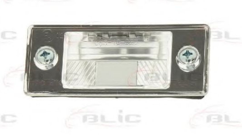 Iluminare numar de circulatie VW GOLF IV Variant (1J5) (1999 - 2006) BLIC 5402-053-10-920 piesa NOUA