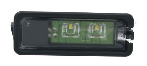 Iluminare numar de circulatie VW SCIROCCO (137, 138) (2008 - 2016) TYC 15-0183-00-2 piesa NOUA